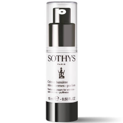 Крем для век многофункциональный, Sothys, Radiance Cream for Wrinkles-Dark Circles-Puffiness, 15 мл, 162214 – купить в Минске в интернет магазине косметики с доставкой - Azarina.by